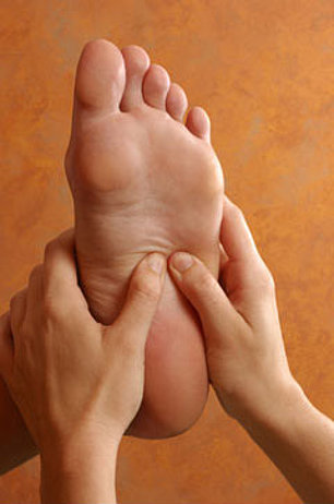 Fußreflexzonen- Therapie